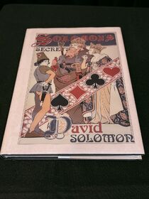David Solomon, SOLOMON'S SECRETS, Hardcover book, Unread, CARD MAGIC