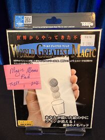 TENYO, MAGIC MEMO PAD (T-254), 2012, UNOPENED, Link to English Instructions