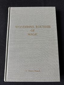 Wonderful Routines of Magic, ELLISON POLAND, Hardcover 1969